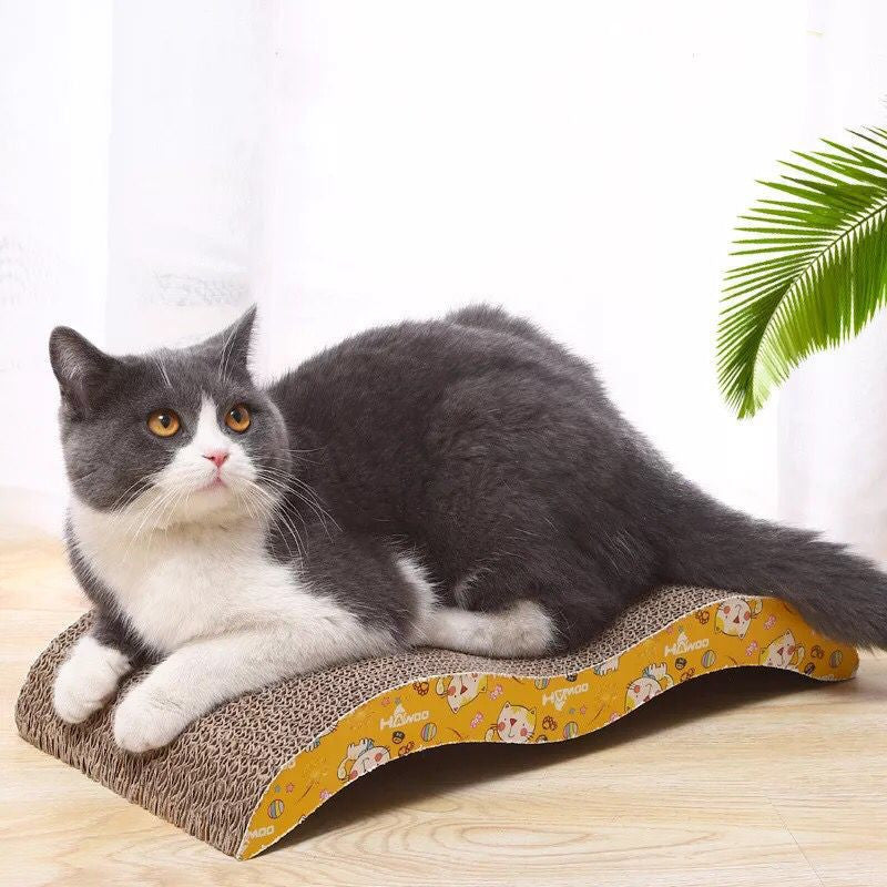Rascador De Carton Ondulado Para Gatos