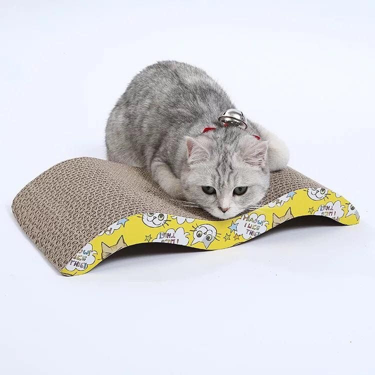 Rascador De Carton Ondulado Para Gatos